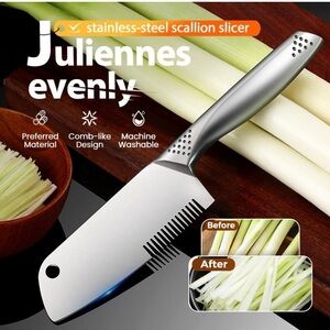 Stainless Steel Peeler, Handheld Multi-Purpose Julienne Vegetable Slicer Tool